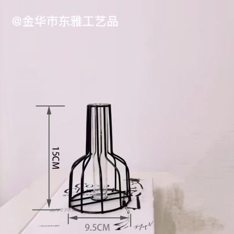 Minimalist Metallic Vase
