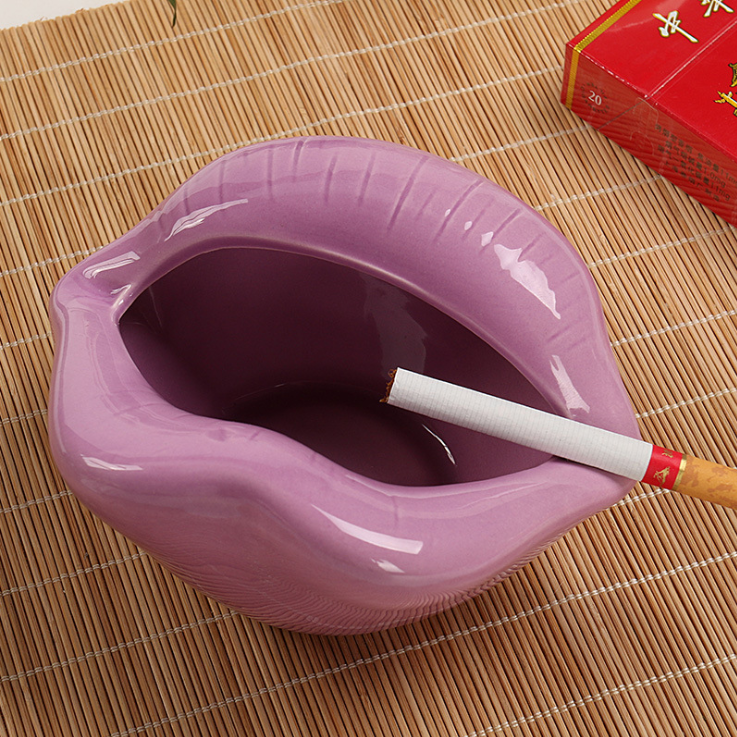 Ceramic Big Lips Ashtray