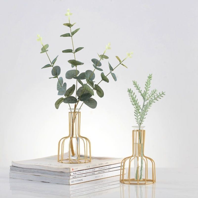 Minimalist Metallic Vase