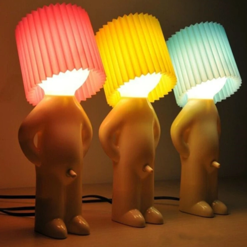 Shy Mr. P Naughty Boy Table Lamp