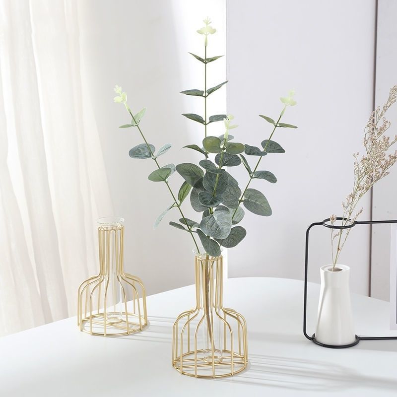 Minimalist Metallic Vase