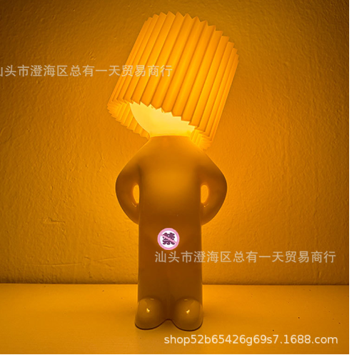 Shy Mr. P Naughty Boy Table Lamp
