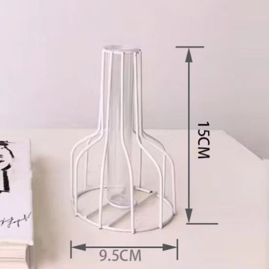 Minimalist Metallic Vase
