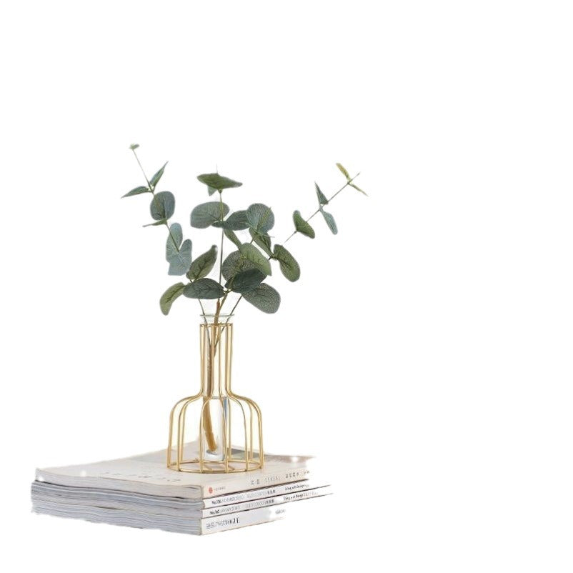 Minimalist Metallic Vase