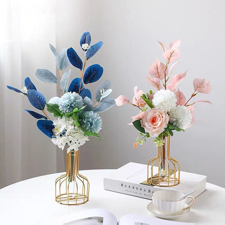 Minimalist Metallic Vase