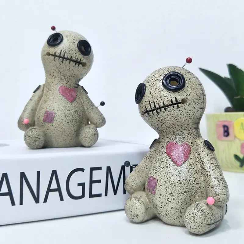 Voodoo Doll Incense Cone Holder and Burner