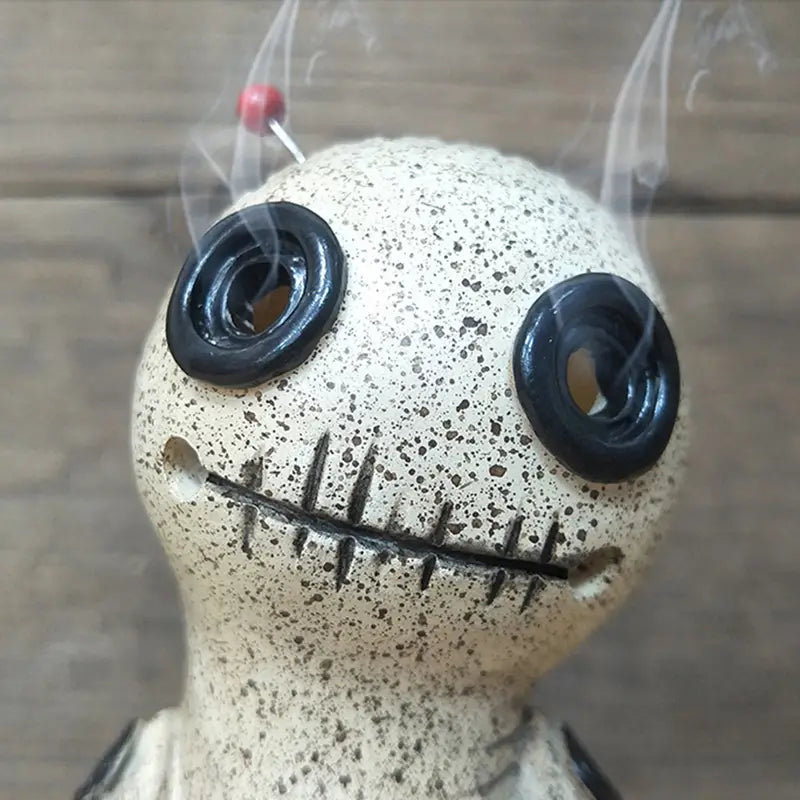 Voodoo Doll Incense Cone Holder and Burner
